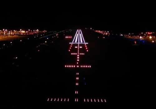 aircraft at night